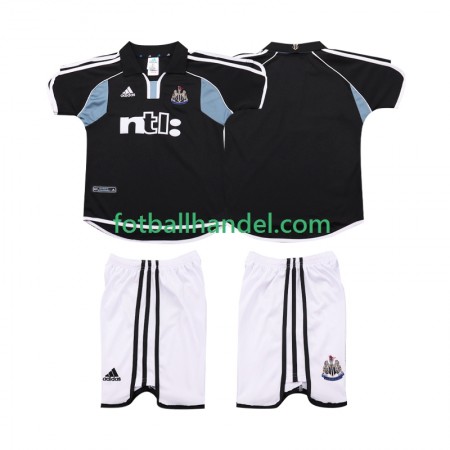 Barn Fotballdrakter Newcastle United 2000 2001 Borte Retro Kortermet